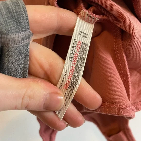 Free People Cap Flutter Sleeve Mauve Bodysuit - Picture 5 of 8